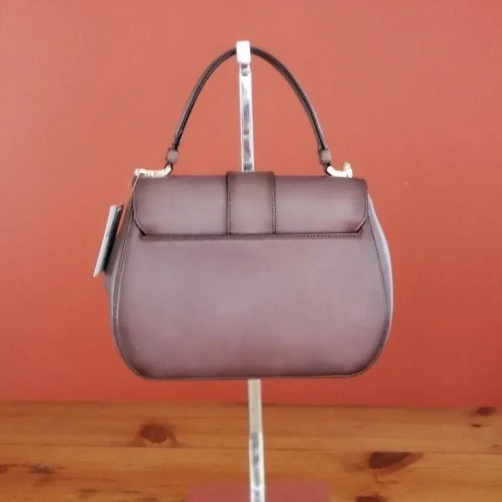 NWT Kate Spade Madison Carlyle Street Justina Leather Satchel/Crossbody Handbag